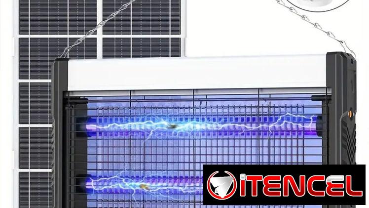 Exterminador de molestos mosquitos 24/7 Solar
