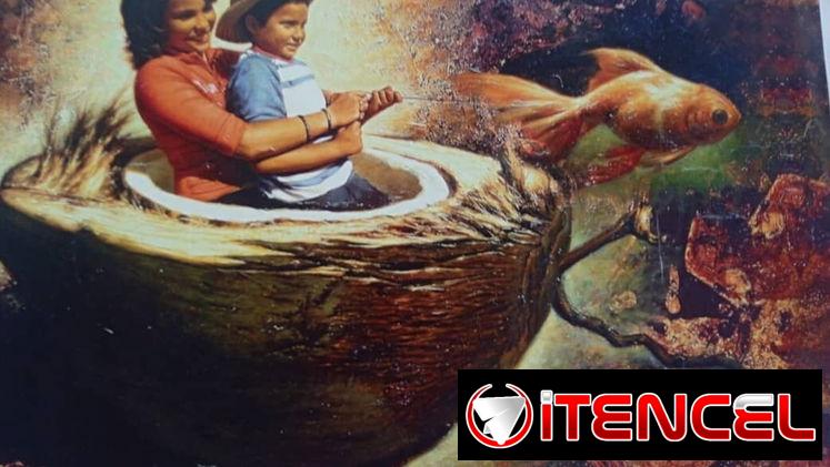 Reproducciones de pinturas de artistas cubanos