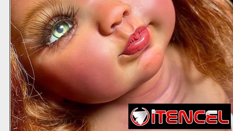 ReBAJA YÉBATELO YA Bebé iper realista bratz barby con Pestañas naturales ovo vibíparo