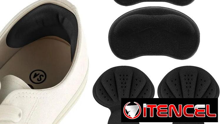 Almohadillas acolchadas para el talón, protectores reutilizables unisex.