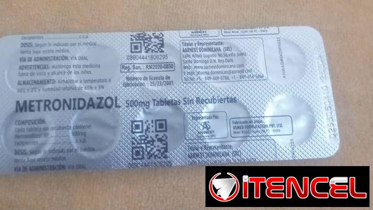 Metronidazol tab (500 mg)