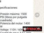 Fregadora Roual 1500 PSI nueva!