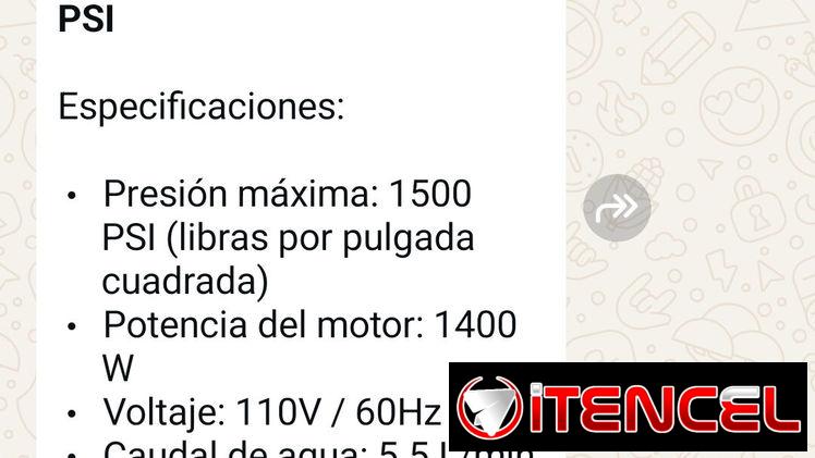 Fregadora Roual 1500 PSI nueva!