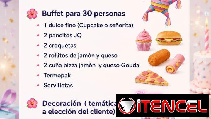 Paquetes para cumpleaños
