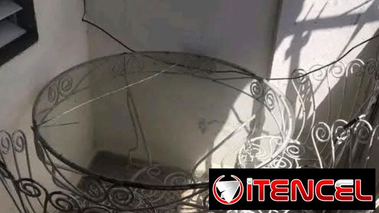 mesa de hierro !!!