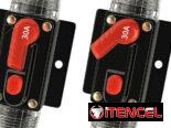 Breaker de Circuito de Reinicio Manual de 1P 30 Amperios DC 12-48V