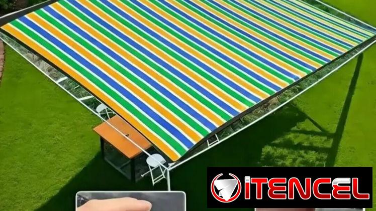 Malla sombra/aporta iluminación ambiente agradable