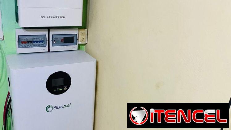 Kit solar de 10kw en inversor con 15kw en bateria