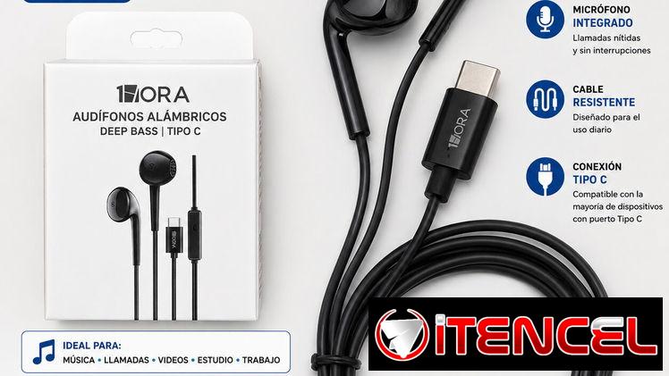 Audífonos cable