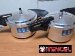 🚧 OLLA DE PRESIÓN DE 5 Y 7 LITROS DE ACERO INOXIDABLE PARA INDUCCIÓN MARCA BEE ELECTRICS 🚧