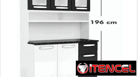 Alacena triple puerta mueble de cocina enterizo con gavetas nuevo en su caja comunícate con Pedro