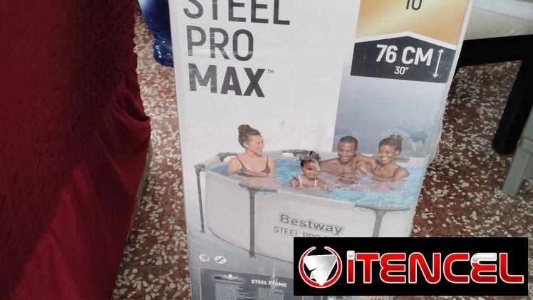 Piscina Bestway Steel Pro Max 3.05 m x 76 cm + Recirculador