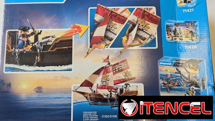 -Play Mobil Barco pirata 101 Piezas