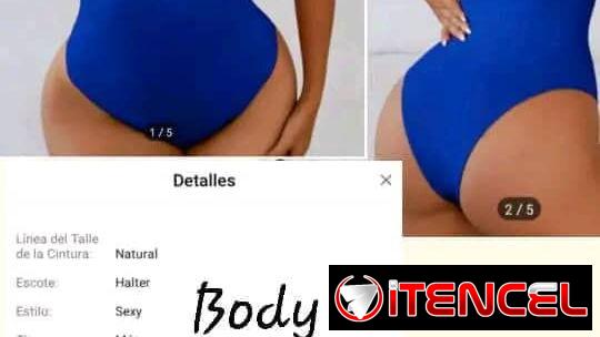 Body azul talla S