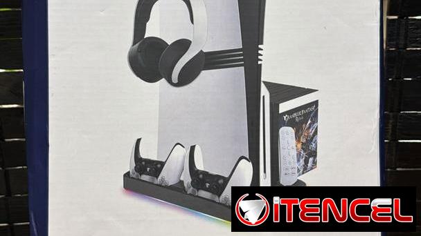Base de enfriamiento, carga d mando y stand de audífonos todo en uno!!! Calidad premium! Para ps5 de todos los modelos!!