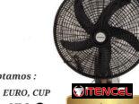 Ventiladores Recargables de Pedestal y Ventilador de Pared no Recargable