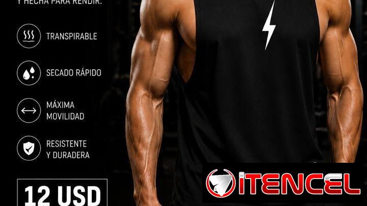 Camisetas deportivas para hombre variedad de modelos y colores