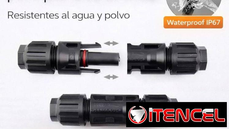 Conector para ecloflow y paneles solares