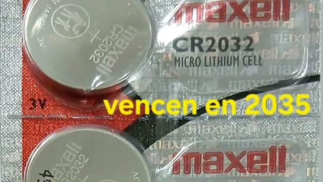 Baterías CR 2032