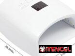 Potente lámpara de uñas recargable de 66W: Esta innovadora máquina secadora de uñas cuenta con tecnología UV y LED