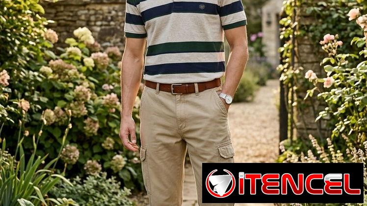 Pantalones de hombre bolsillos cuatro puertas