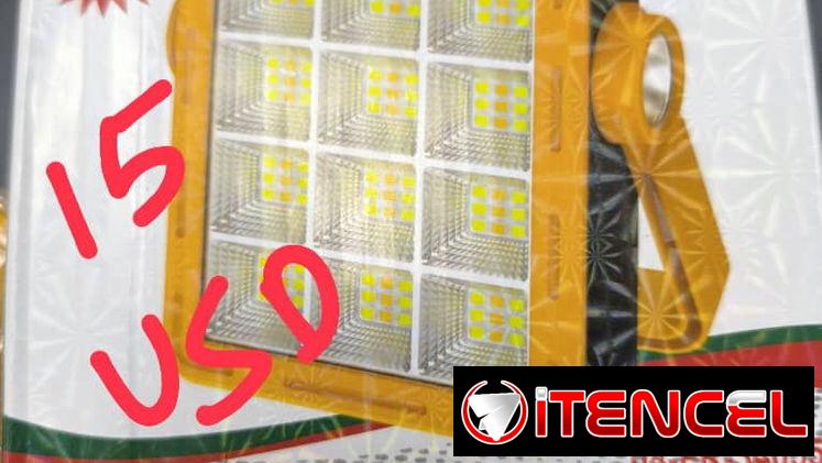 Lámpara recargable marca Saco