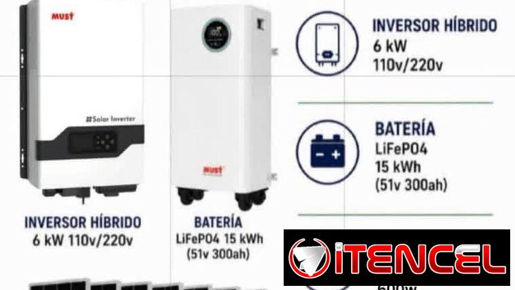 Kit solares con paneles