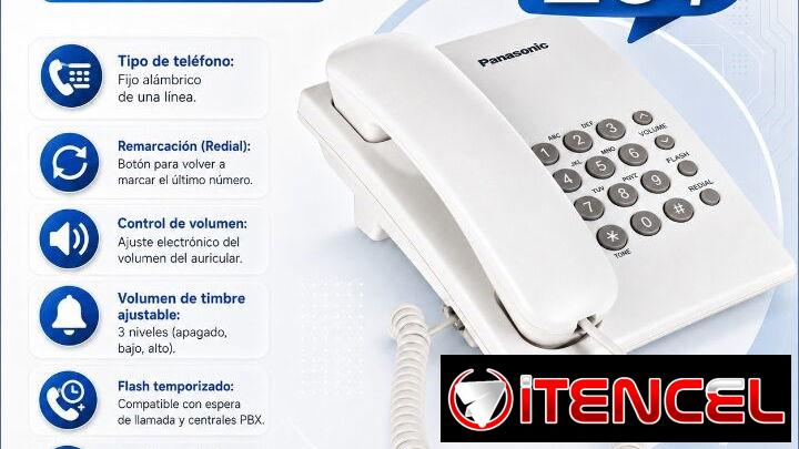 Teléfono Fijo Panasonic