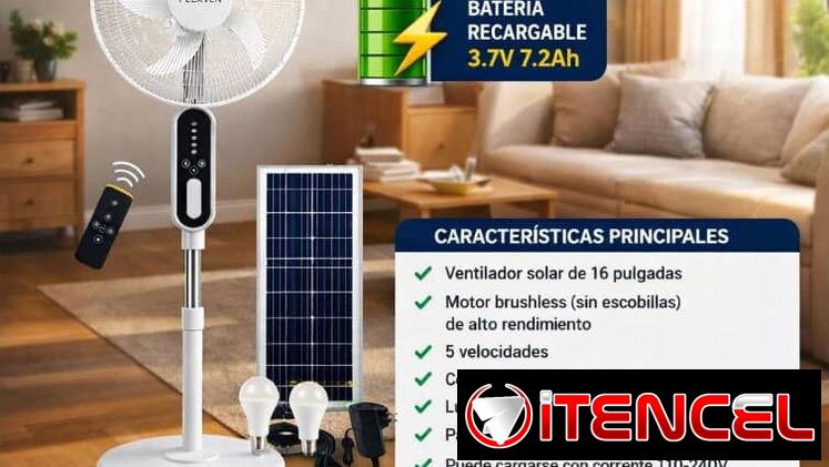 Ventilador recargables