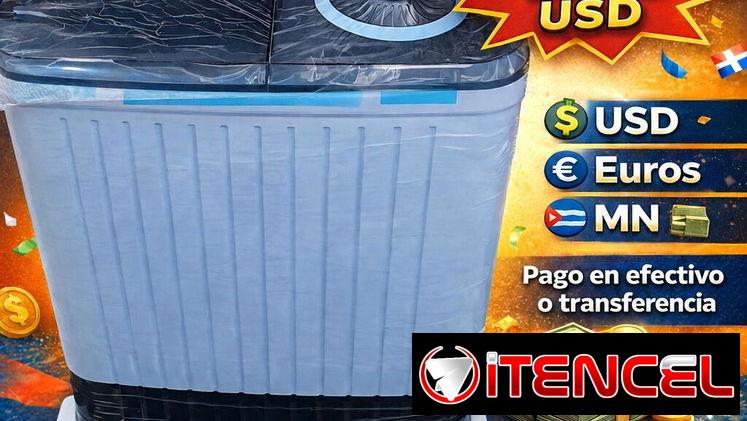 Lavadora semiautomática de 9kg marca MILEXUS