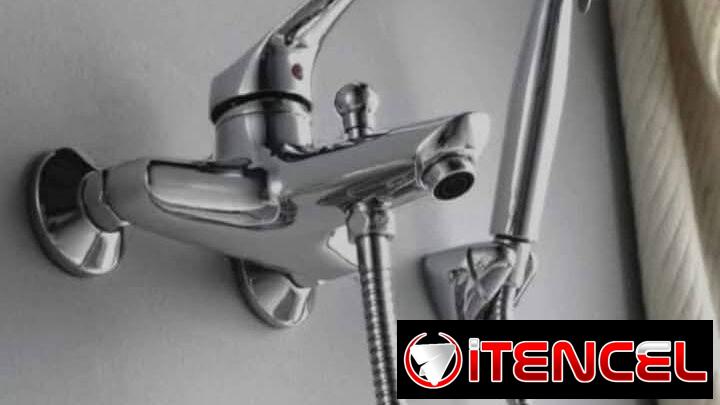 Llave mezcladora monomando doble tiro para ducha