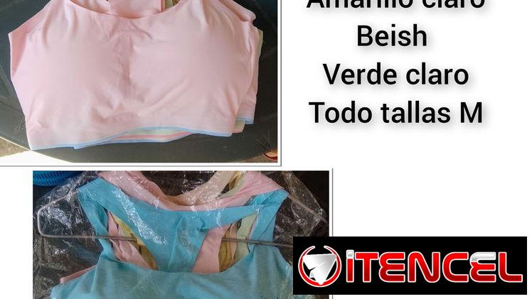 Ajustador tipo camiseta sin costura talla M