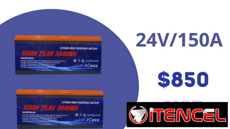 Batería de Litio 24V/150A