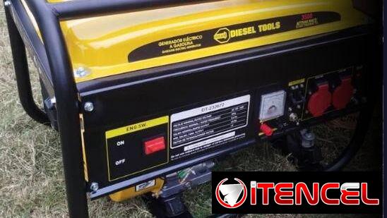 Planta diesel tools 3500 q de gasolina 110/220 v