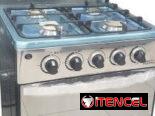Vendo Cocina gas horno, Royal, 4 hornillas, 24″, magneto, luz en el horno, tapa de cristal -mensajería gratis y garantía