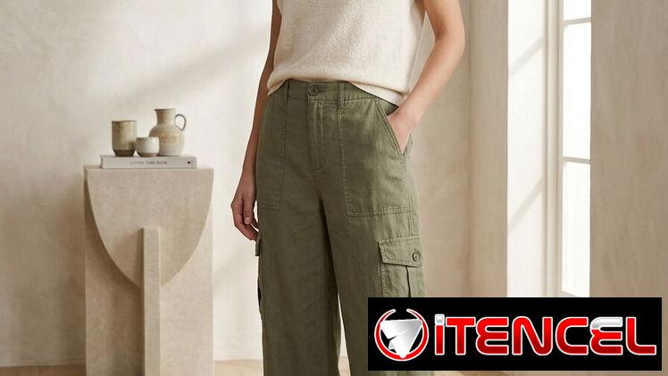 Pantalón Cargo de Pierna Ancha – Sanctuary XL