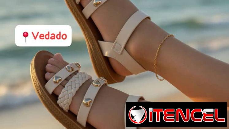 SANDALIAS DE NIÑA  MODELO BEICH CLARO TRENZA Y CORAZONES