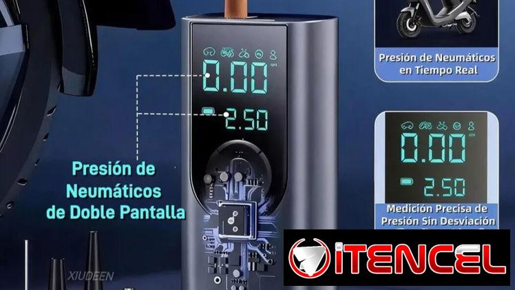 Bomba de Aire Eléctrica y Portátil Multifuncional