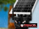 Cámara de vigilancia 2 lentes/8Mp/Wifi/ Solar/ recargable