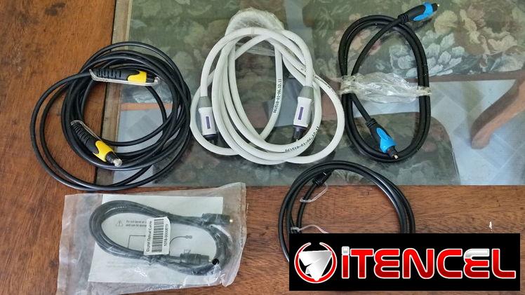 Cables de audio alta calidad, rca, óptico, miniplot, hdmi