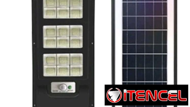 Reflector Led con panel solar
