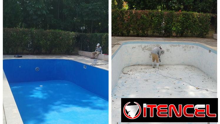 Revestimiento resina epóxica y pintura epóxica. Brigada especializada.