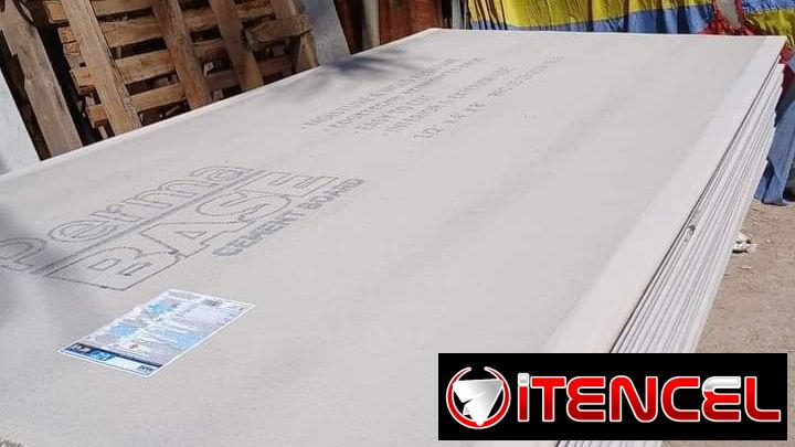 Plycem de 2.44 x 1.22 de 8 mm.. 14 mm y 20 mm
