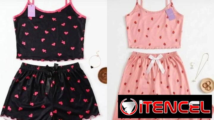 Hermosos conjuntos de pijamas disponibles