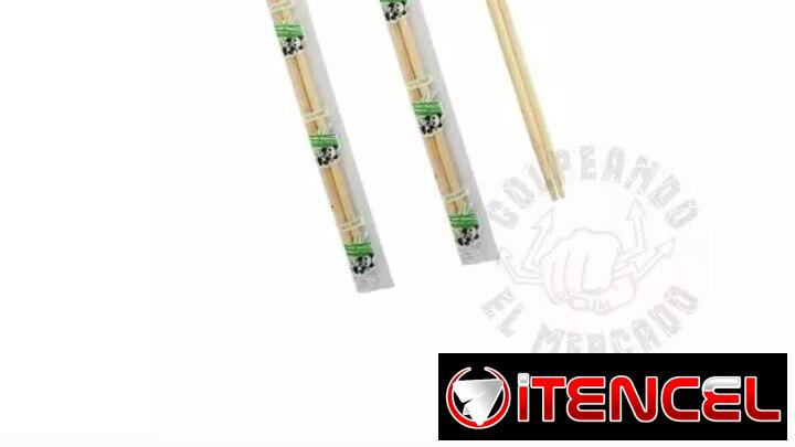 🥢 ¡Palitos Chinos de Bambú – Desechables 20cm! – $100 CUP