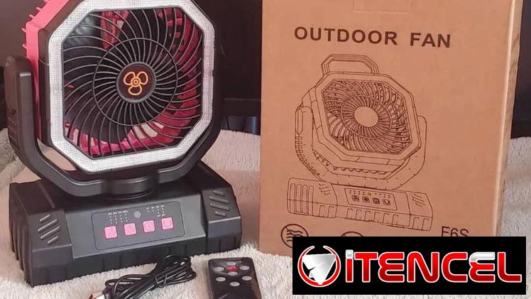 VENTILADOR RECARGABLE F6