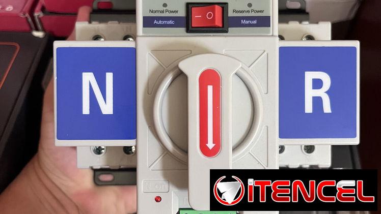 ⚫️🔴 SISTEMA DE TRANSFERENCIA AUTOMÁTICA 2 POLOS 63 AMP,110V ⚫️🔴