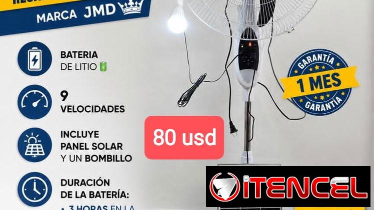 Ventilador Recargable