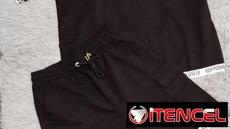 Ropa hombre – conjunto de shorts+pullover overzise.   10 Usd