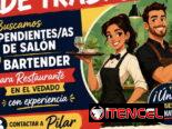 Buscamos Dependiente gastronómico, Bartender, Cocinero y Ayudante de Cocina